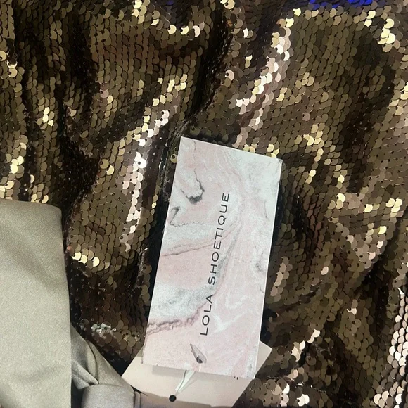 Sequin pants - Picture 3 of 6